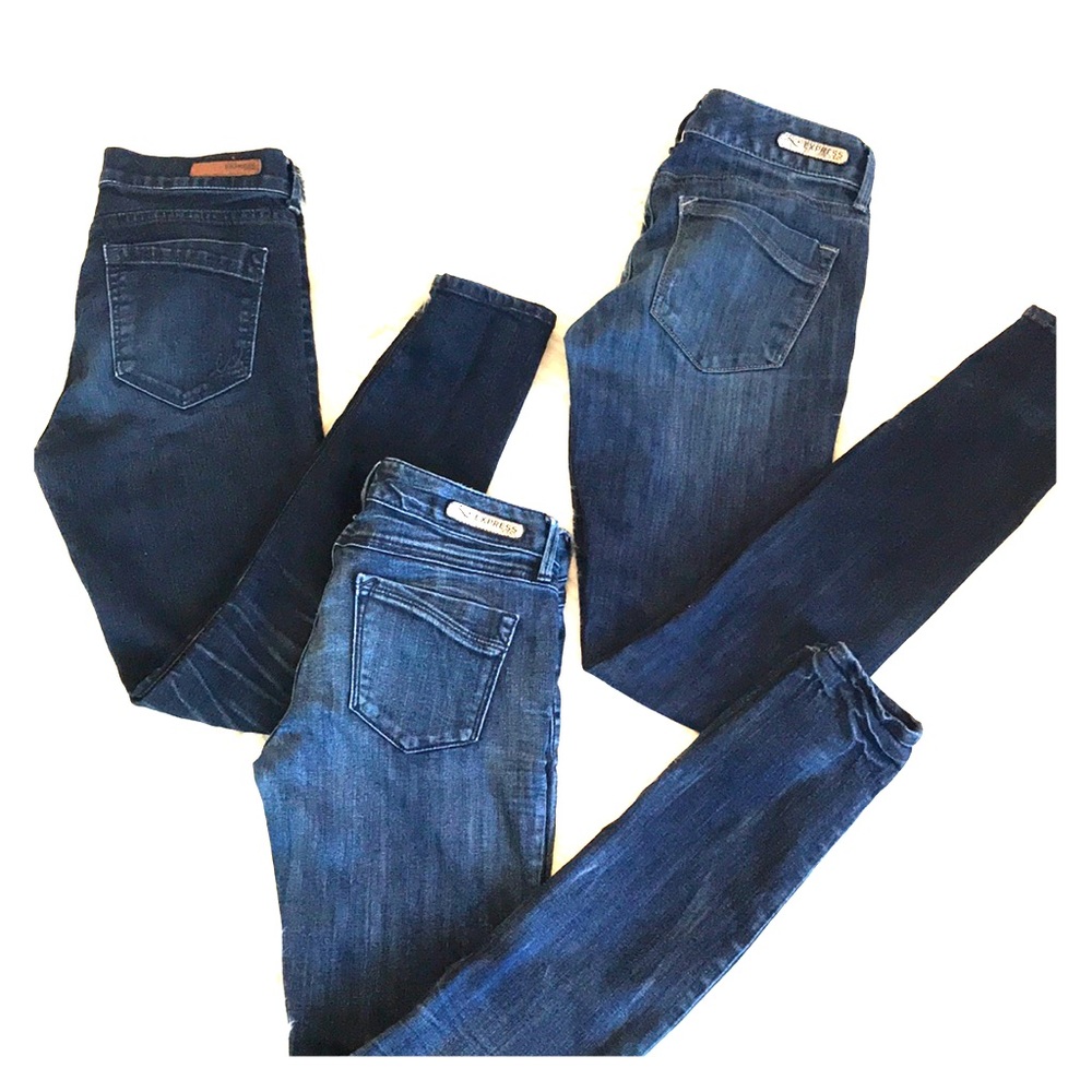🔥Price Drop🔥Express Denim Size 0 Bundle